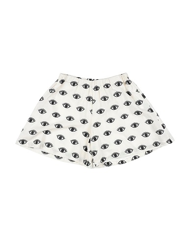 SOUVENIR Shorts & Bermuda Ivory 90% Cotton, 10% Polyester