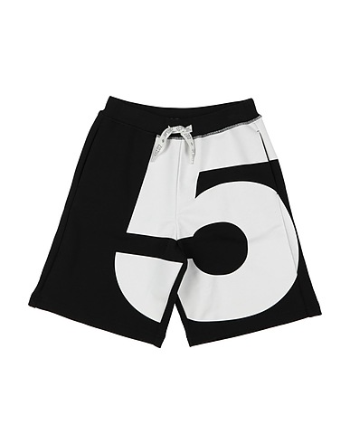 DSQUARED2 Shorts & Bermuda Black 100% Cotton, Elastane