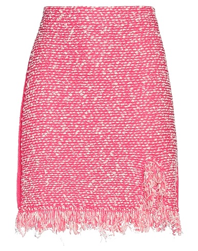 AVIÙ Mini skirt Fuchsia 98% Cotton, 2% Polyamide