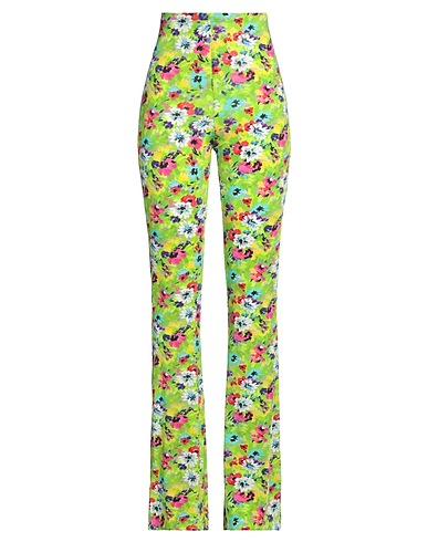 MSGM パンツ グリーン レーヨン 96% / ポリウレタン 4%