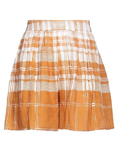 BALLANTYNE Shorts & Bermuda Cammello 100% Lino