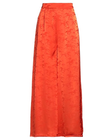ANONYME DESIGNERS Casual trouser Orange 98% Polyester, 2% Elastane