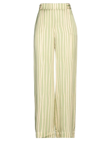 OTTOD'AME Pantalone Verde chiaro 100% Viscosa