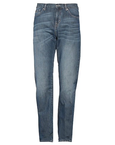 HARMONT & BLAINE Denim trousers Blue 100% Cotton