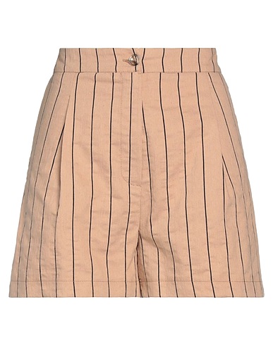 WHITE WISE Shorts & Bermuda Light brown 65% Cotton, 30% Polyester, 5% Other Fibres