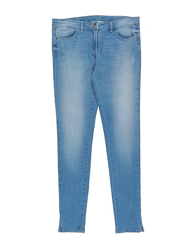 L:Ú L:Ú by MISS GRANT Denim trousers Blue 98% Cotton, 2% Elastane
