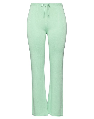 PINK MEMORIES パンツ ライトグリーン コットン 100%
