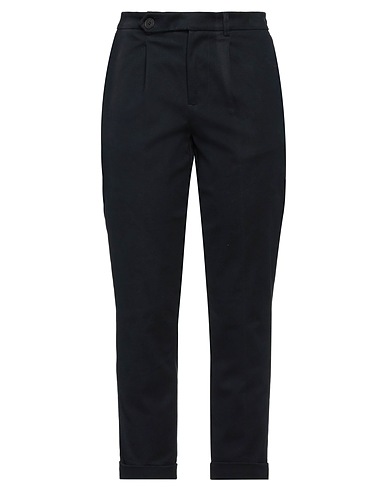 ANGEL HOUSE Casual trouser Midnight blue 97% Cotton, 3% Elastane