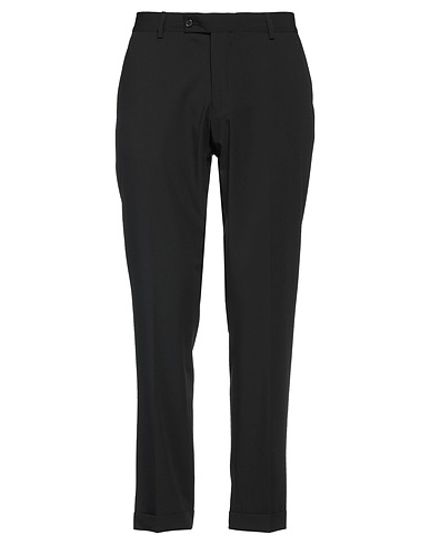 STILOSOPHY Casual trouser Black 70% Polyester, 24% Viscose, 6% Elastane