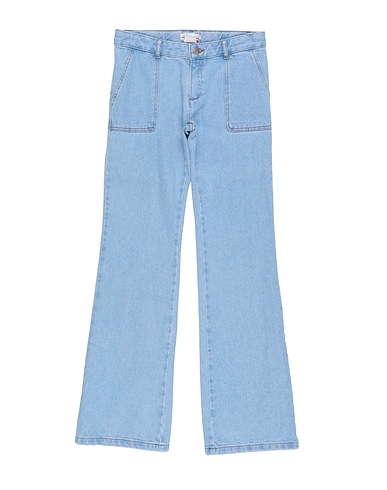 BONPOINT Denim trousers Blue 98% Cotton, 2% Elastane