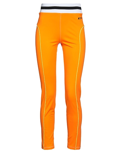 MSGM Leggings ACTIVE Orange 91% Polyamide, 9% Elastane