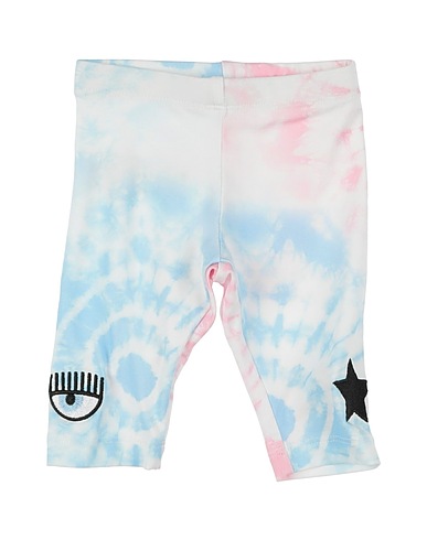CHIARA FERRAGNI Leggings White 95% Cotton, 5% Elastane