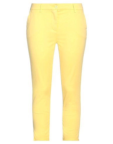 AGO E FILO Hosen Gelb 85% Baumwolle, 12% Elastomultiester, 3% Elastan
