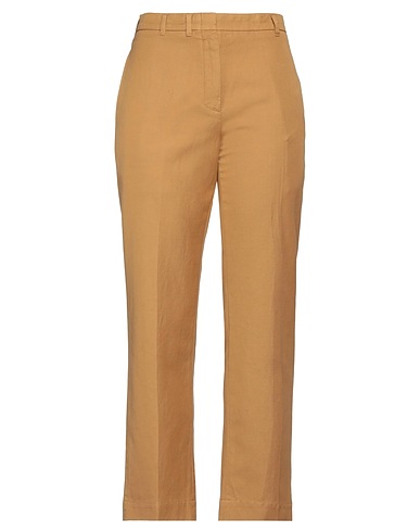 ASPESI Casual trouser Camel 58% Cotton, 42% Linen