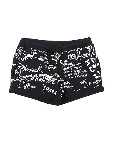 DSQUARED2 Shorts & Bermuda Black 100% Cotton