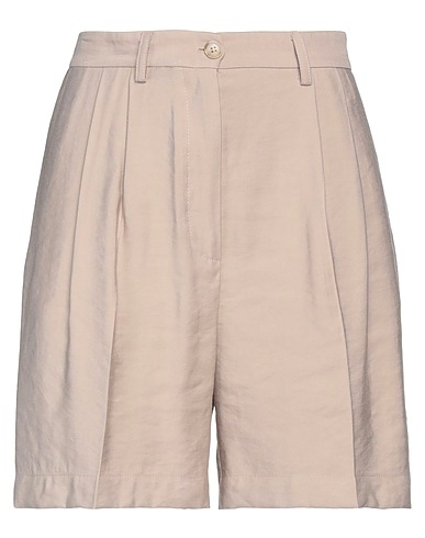 8PM Shorts & Bermuda Taupe 90% Rayon, 10% Polyester