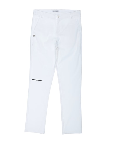 DANIELE ALESSANDRINI Casual trouser White 97% Cotton, 3% Elastane