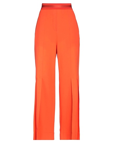 AGNONA Casual trouser Orange 100% Cotton, Polyester, Viscose, Elastane