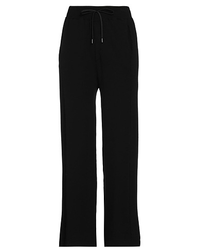 ISABEL BENENATO Casual trouser Black 67% Viscose, 33% Polyester