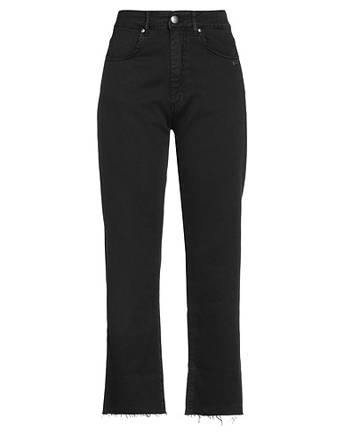 BERNA Casual trouser Black 100% Cotton