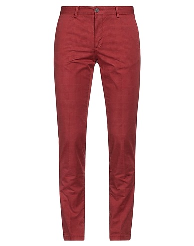 MANUEL RITZ Chinos Rosso 97% Cotone, 3% Elastan