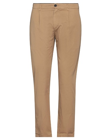 DEPARTMENT 5 Casual pants Camel 69% Cotton, 26% Lycra®, 5% Metallic fiber