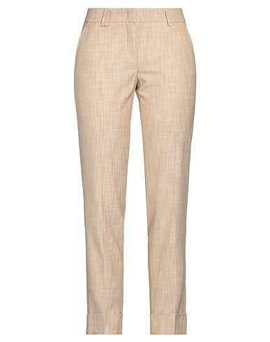 SEDUCTIVE Casual trouser Sand 83% Viscose, 14% Polyester, 3% Elastane