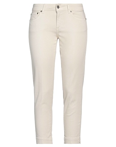 DONDUP Pantalone Beige 92% Cotone, 6% Elastomultiestere, 2% Elastan