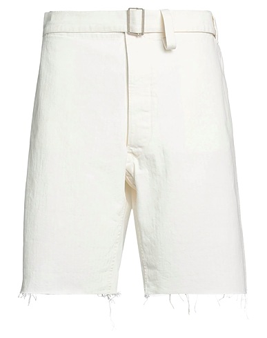 MAISON MARGIELA Shorts & Bermuda Ivory 100% Cotton