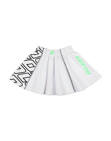 LOTTO Skirt White 80% Cotton, 20% Polyester