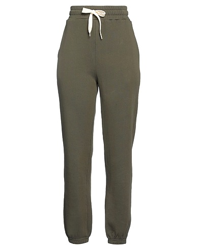 MOTHER Pantalone Verde militare 100% Cotone