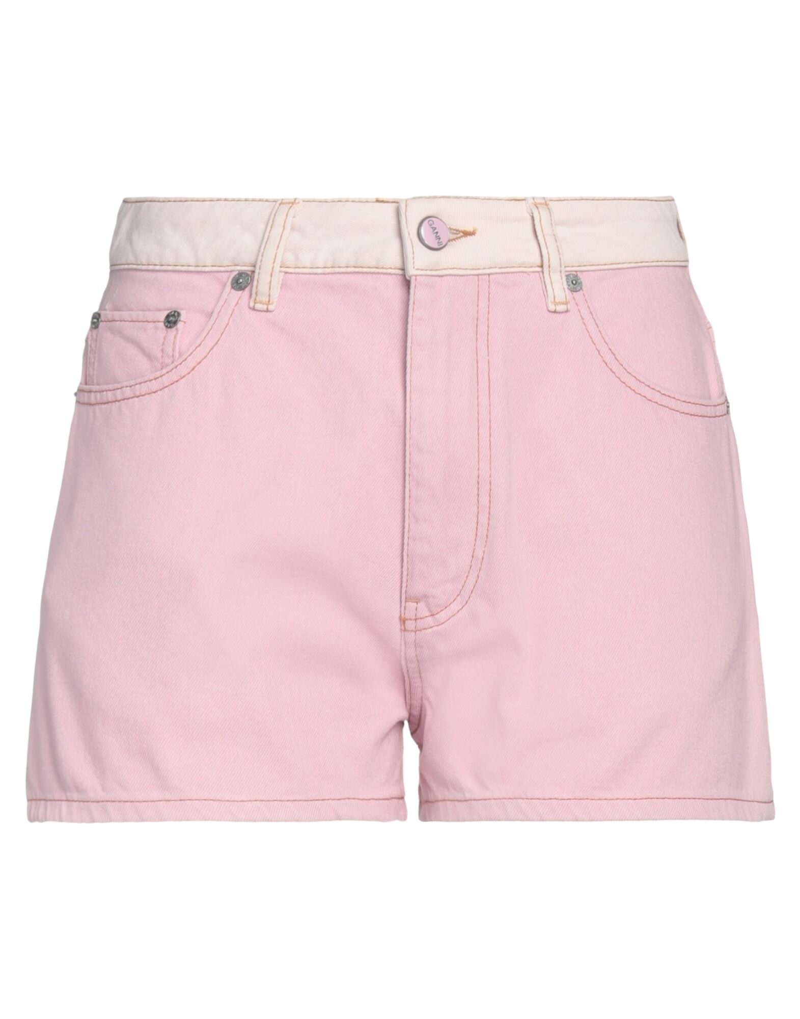 GANNI - Shorts vaqueros