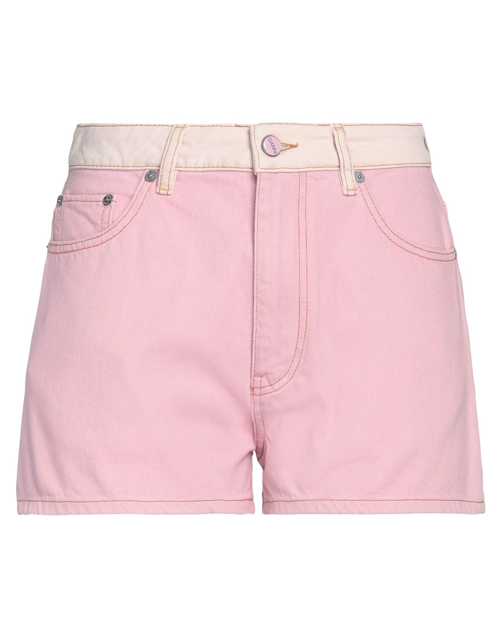 GANNI - Shorts vaqueros