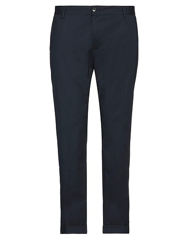 LIU •JO MAN Casual trouser Midnight blue 97% Cotton, 3% Elastane