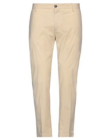 LIU •JO MAN Casual trouser Beige 97% Cotton, 3% Elastane