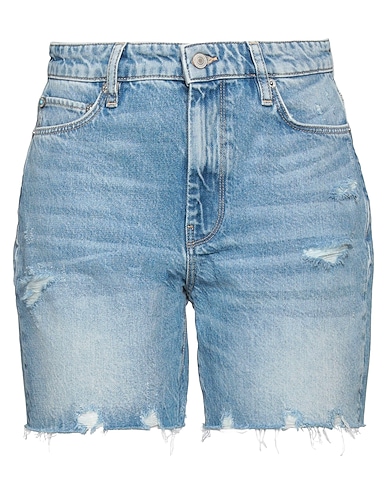 GUESS Denim shorts Blue 100% Cotton