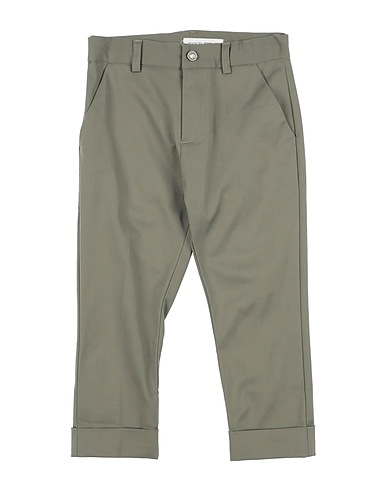 MANUEL RITZ Casual trouser Military green 97% Cotton, 3% Elastane