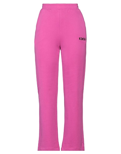 KONTATTO Casual pants Mauve 100% Cotton