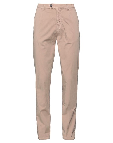 GUESS Casual trouser Khaki 72% Cotton, 25% Linen, 3% Elastane