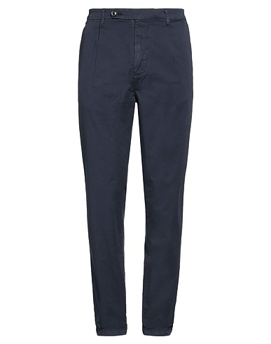 GUESS Pantalone Blu notte 72% Cotone, 25% Lino, 3% Elastan