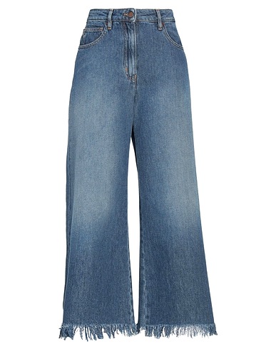 LOVE MOSCHINO Denim pants Blue 100% Cotton