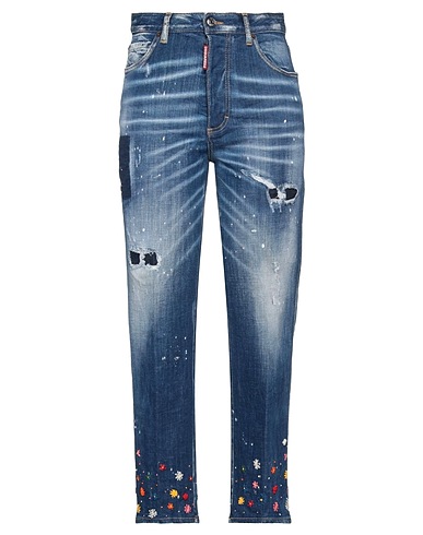 DSQUARED2 Denim trousers Blue 98% Cotton, 2% Elastane