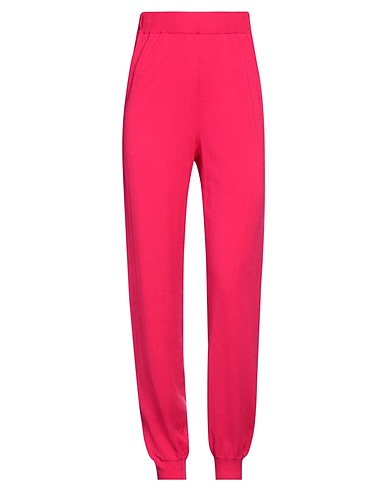 SOALLURE Casual trouser Fuchsia 88% Viscose, 12% PBT - Polybutylene terephthalate