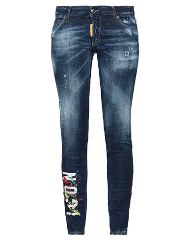 DSQUARED2 Denim trousers Blue 98% Cotton, 2% Elastane