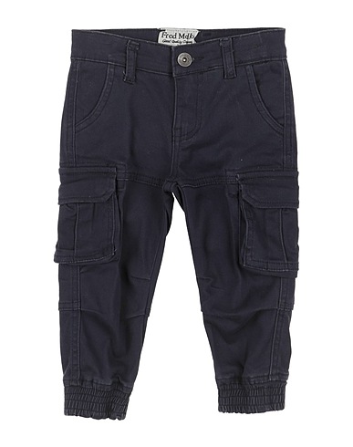 FRED MELLO Pantalone Blu notte 98% Cotone, 2% Elastan