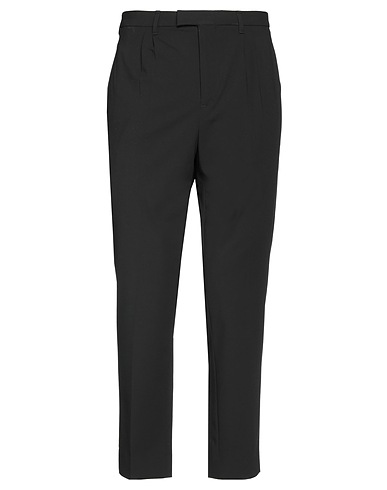NEIL BARRETT Casual trouser Black 65% Polyester, 28% Viscose, 7% Elastane