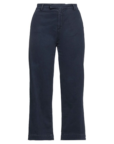 ROŸ ROGER'S Casual pants Midnight blue 97% Cotton, 3% Elastane