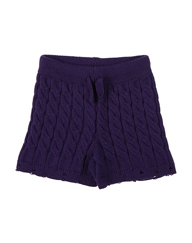 VICOLO Shorts & Bermuda Purple 100% Acetate