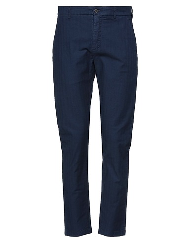DEPARTMENT 5 Casual pants Midnight blue 97% Cotton, 3% Elastane