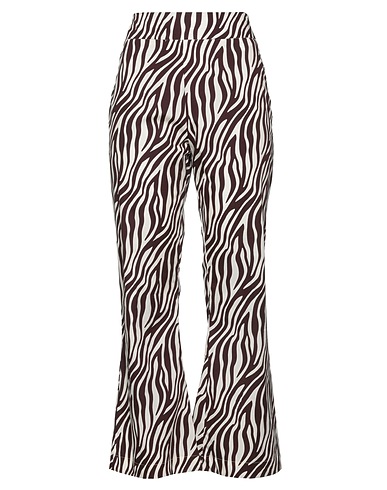 MEIMEIJ Casual pants Dark brown 100% Cotton